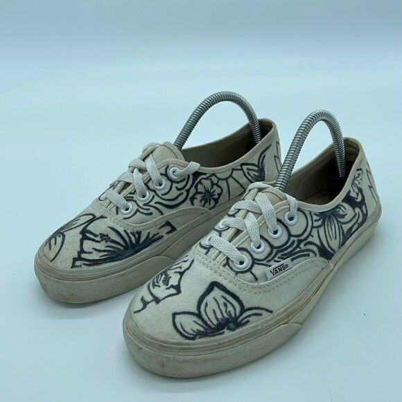 Vans Other - Vans Unisex TB9C Authentic Sneakers Black White Men's Size 5.5 / Women's Size 7